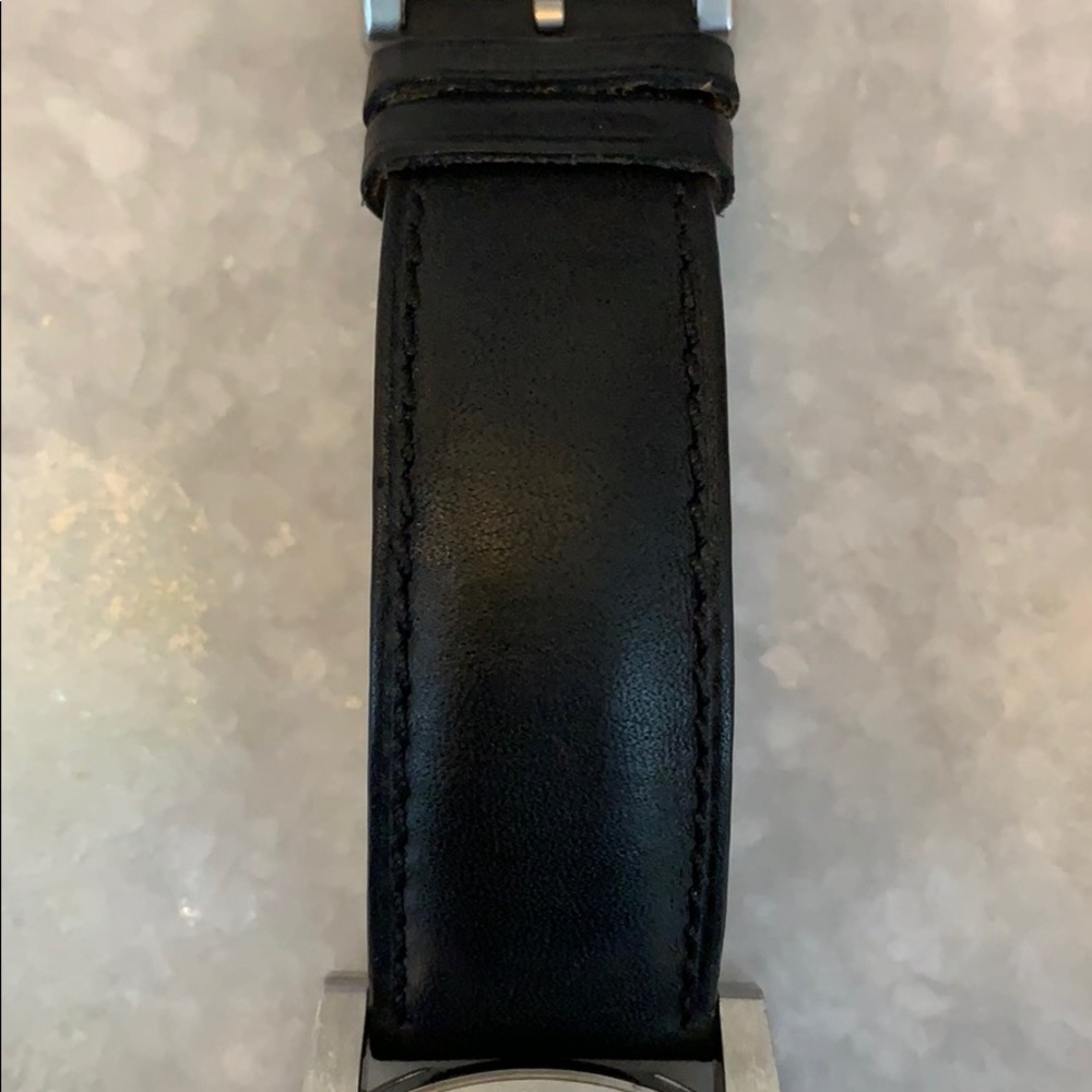 Burberry Chronograph Watch- Leather Strap - Picture 7 of 8